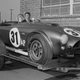 Shelby in one of his AC Cobras in 1965.